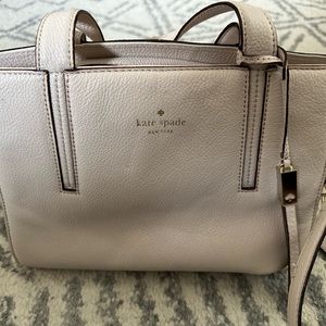 Kate Spade purse light pink/cream color